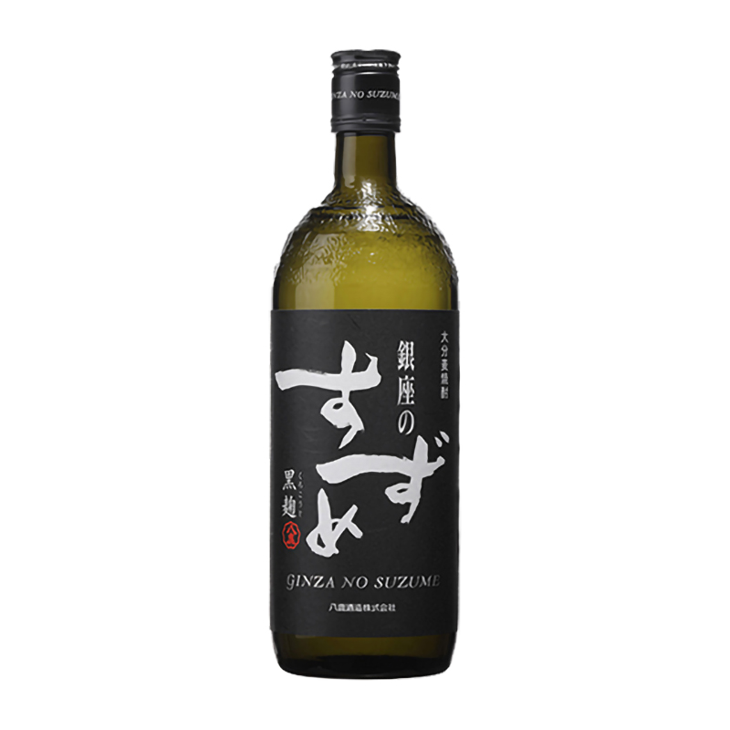 銀座之麻雀 麥燒酎 黑麴 720ML