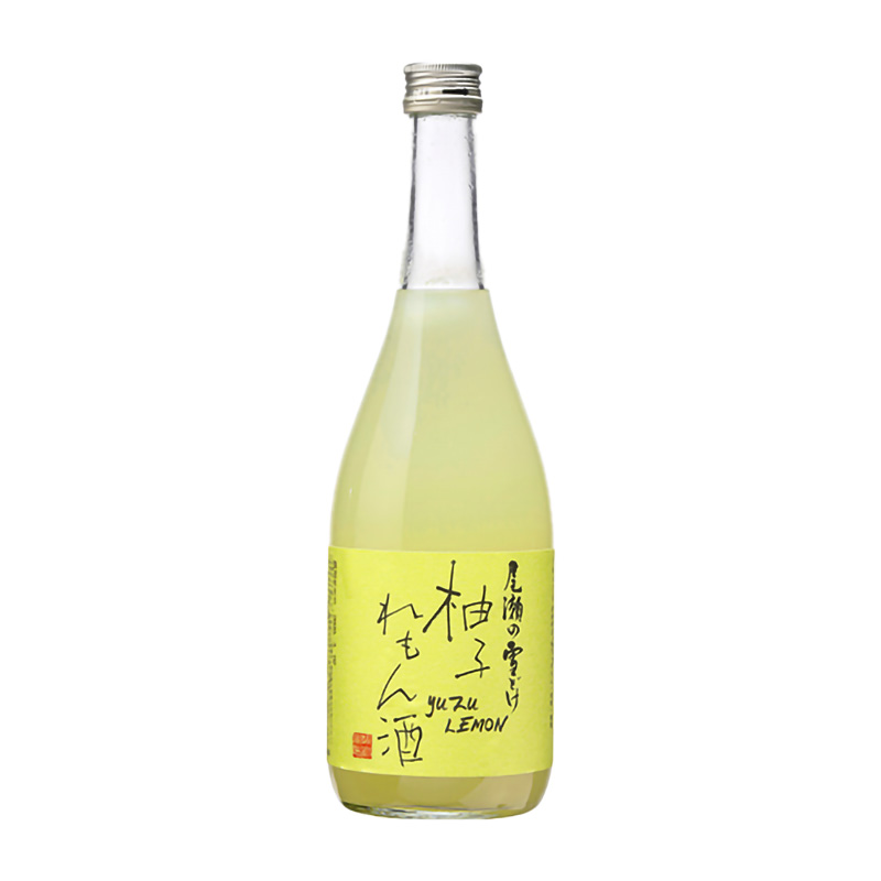 尾瀨雪融 柚子檸檬酒 720ml