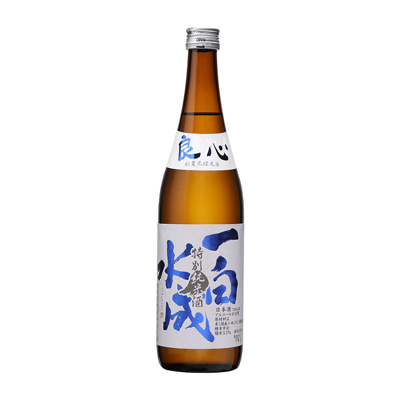 一白水成 特別純米酒 良心 White Label  720ml