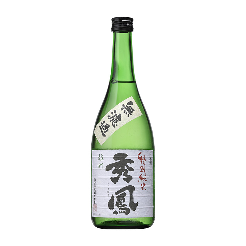 秀鳳 特別純米 無濾過 雄町 720ML